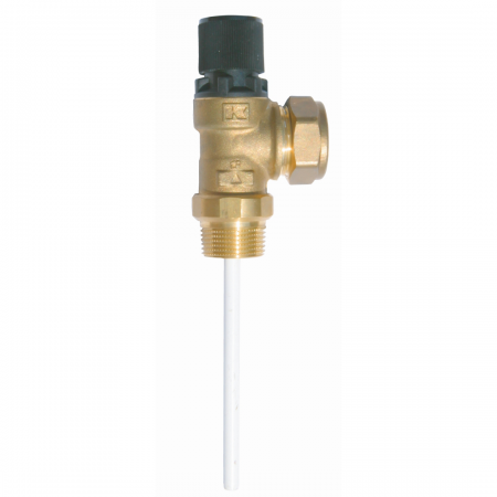 Kwikot 20mm / 400kPa Temperature & Safety Valve Brass KH1-404CXM