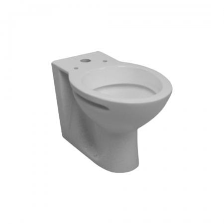 Lecico Atlas Pan ATBTWTE White Back to Wall / Top Entry Floormount