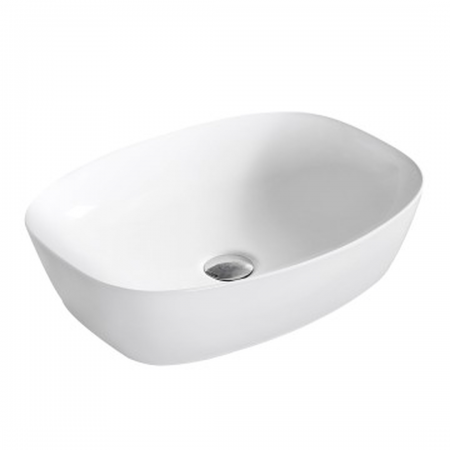 Lecico Nile 510x395 Counter Top Basin White NILBASCTO0510BC