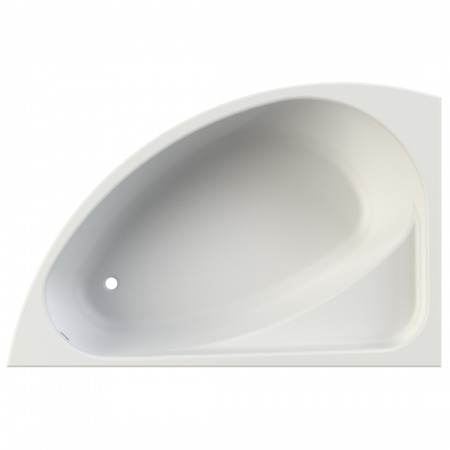 Luximo Queen Corner Bath L/H 1530x950 White