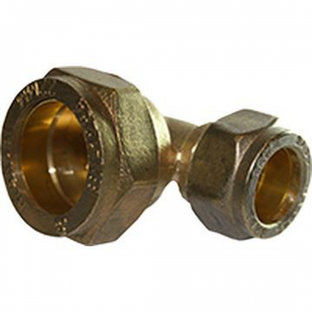 22mmx15mm / 90 - Copper Conex Reducing CxC Elbow
