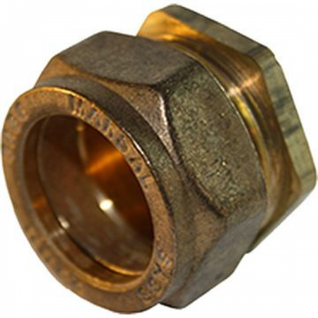 15mm - Copper Conex End Cap