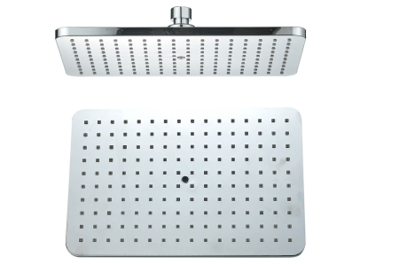 Meissen Miela Shower Head 1 Function 285mm Chrome MMSRV1