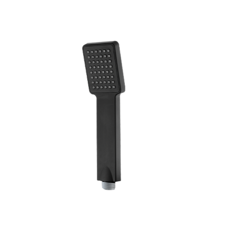 Meissen Edge Miela Hand Shower Square Double Black MS-ZY-S600-BP1