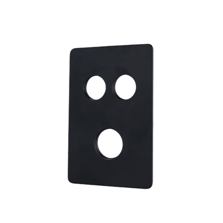 Meissen Edge Miela Spare Plate Double Black S-PT105EDB