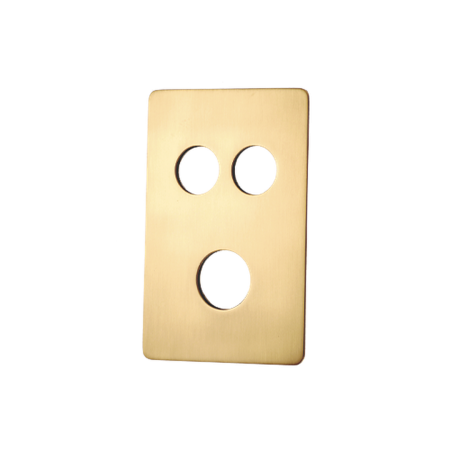 Meissen Miela Spare Plate Satin Brass S-PT105ESB
