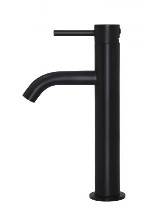Meir MB03XL.01 - Black High Rise Basin Mixer no Waste
