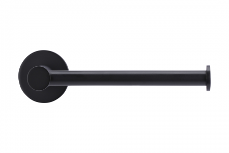 Meir MR02-R - Black Round Toilet Paper holder