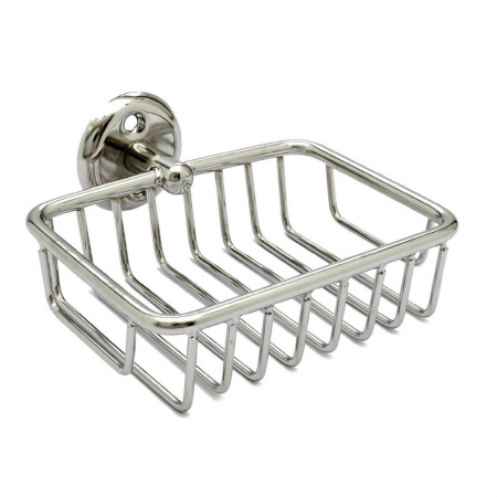 D&A Sales Modsteel MSB08 - Polished St/Steel Soap Holder