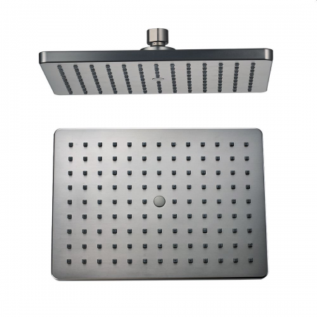 Meissen Shower Head 1 Function 285mm Graphite MMSRV1G