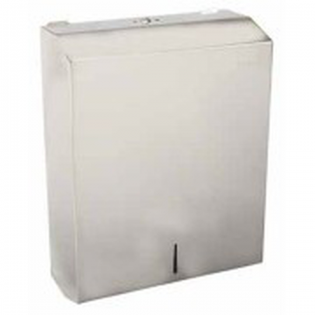 Serra 48-SD0968 / Flat - Stainless Steel Satin Towel Dispenser