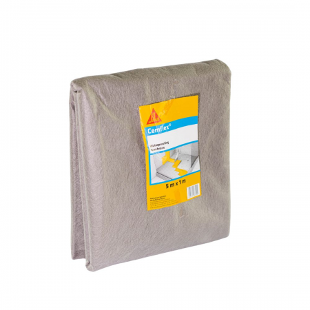 Sika Cemflex Membrane ZL4014 5x1m Grey