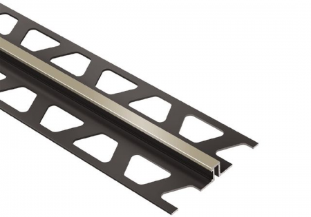 Schlüter BWS100G - Grey 10mmx2.5m Long Expansion Tile Strip