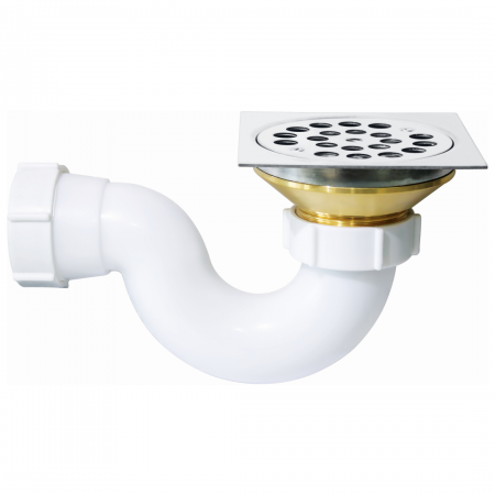 Brescia Shower Trap BSSTSSP 50mm S/S Square Top