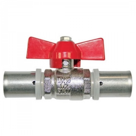 Pex 2025 x 2025mm Ball Valve Butterfly Handle