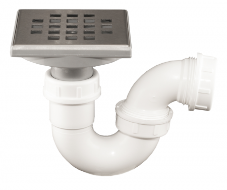 Seaqual 111210 40mm Seaqual Shower Trap with Square Grating