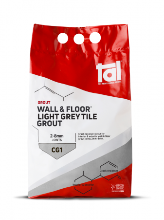 Tal Light Grey - 5kg Wall & Floor Grout
