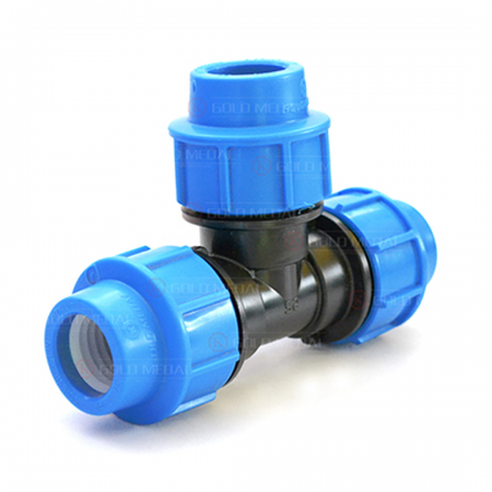 Polypropylene Compression - 40x40x40mm Equal Tee