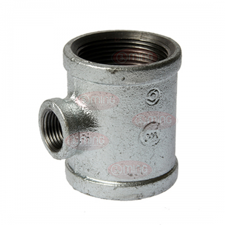 Galvanized - 25x25x15xmm Reducing Tee