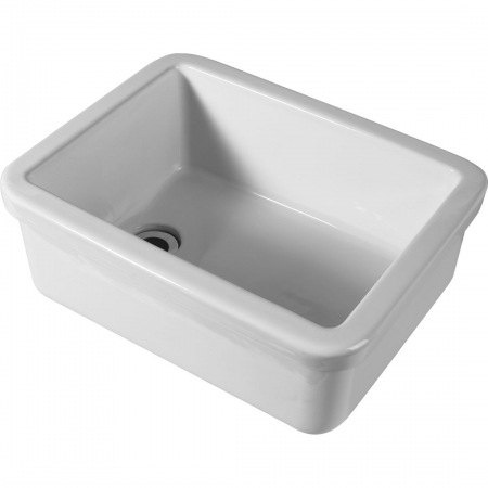 Vaal Laboratory / 234501WH 450x335x180mm / Centre-End Outlet Sink