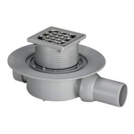 Viega Advantix 50mm Shower Trap & 100x100mm Grating - 4935.1 / 557119