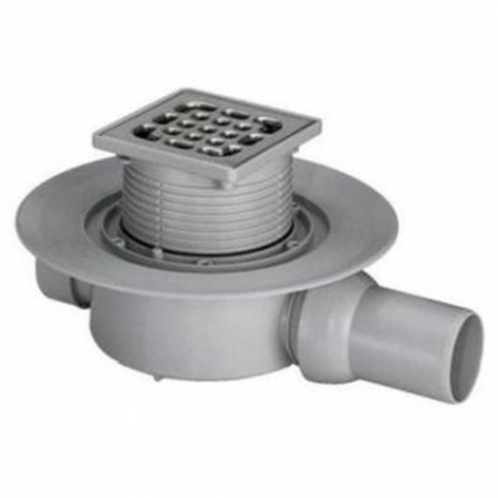 Viega Advantix 50mm Shower Trap & 150x150mm Grating - 4935.2 / 557140