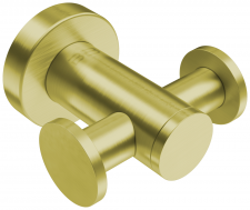 BBU Series 4600 / 4611BCGD Champagne Gold BR Double Robe Hook