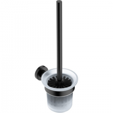 BBU SERIE 4600 / 4638MBLK - Matt Black Toilet Brush + Holder