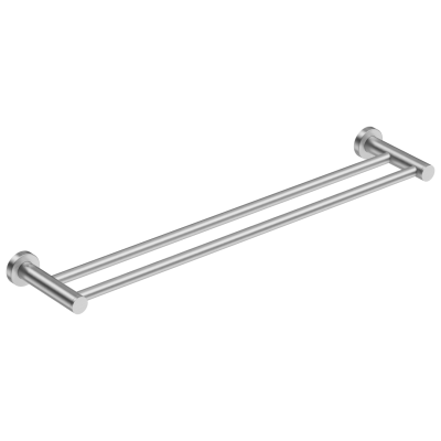 BBU SERIE 4600 / 4682BRSH - St/Steel Brushed 650mm Double Towel Rail