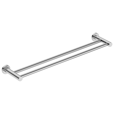 BBU SERIE 4600 / 4682POLS - St/Steel Polished 650mm Double Towel Rail