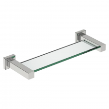 BBU SERIE 8500 / 8525POLS - Stainless Steel Polished Glass Shelf