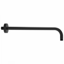 Meissen Edge Miela MMSAR400B 400mm Round Shower Arm Double Black