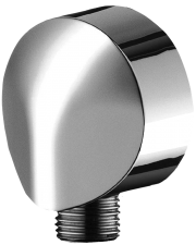 Meissen Edge Miela Wall Outlet Round Chrome MVSER