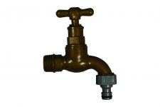 Cachet Garden Tap PC22BT  ¾  x ¾ x ½  Brown Pro Close