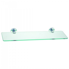 SERIE LOS ANGELES 16-LOS-GS00 - Chrome Glass Vanity Shelf