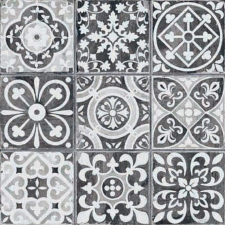 Deco FS FAENZA-N 0013-BLK 330x330mm Glazed Ceramic Tiles