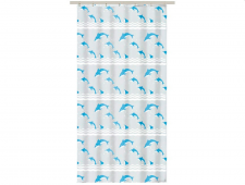 Shower Curtain PVC Dophins with Hooks