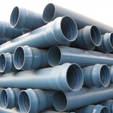 160mm x 6m Blue Class 9 uPVC Socketed Pipe