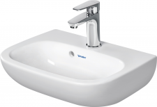 Duravit D-Code 070545 00 002 - White 450x340mm Wall Hung Basin