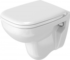 Duravit D-Code 22110900002(0) White Wall Hung Pan Compact 480mm