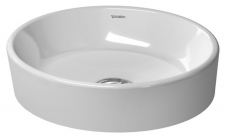 Duravit Starck 2 232144 00 00 - White 440x400mm Counter Top Basin