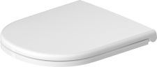 Duravit D-Code* 002811 00 00 - White Toilet Seat & Cover Removable