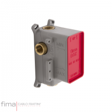 Fima Fimabox / F3000 - Brass Basic Set for Concealed Diverter Mixer