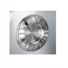 Franke 1120046 - Kubus Chrome 90mm Strainer Plug for Basket Waste