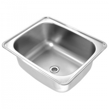 Franke Luxtub Sqr Shaped S/Bowl Washtrough S/Steel Drop In DLT 2990054