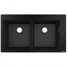 Hansgrohe S510 43316170 Drop-in Sink 880x510 Graphite Black