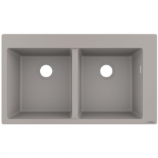 Hansgrohe S510 43316380 Drop-in Sink 880x510 Concrete Grey