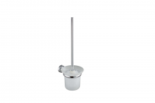 HNC Toilet Brush with Glass Holder RNDTBH2