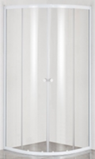 Krem Galaxy Quadrant Entry Shower Door 900x900x1850mm Chrome