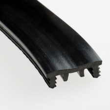 Kirk Marketing ASSJ12H  Black 12mmx3m long PVC Structural Insert Strip